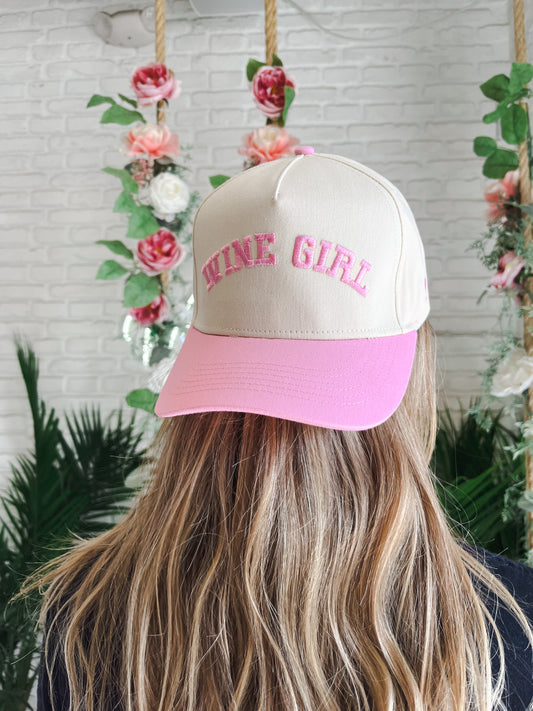 Pink Wine Girl Hat