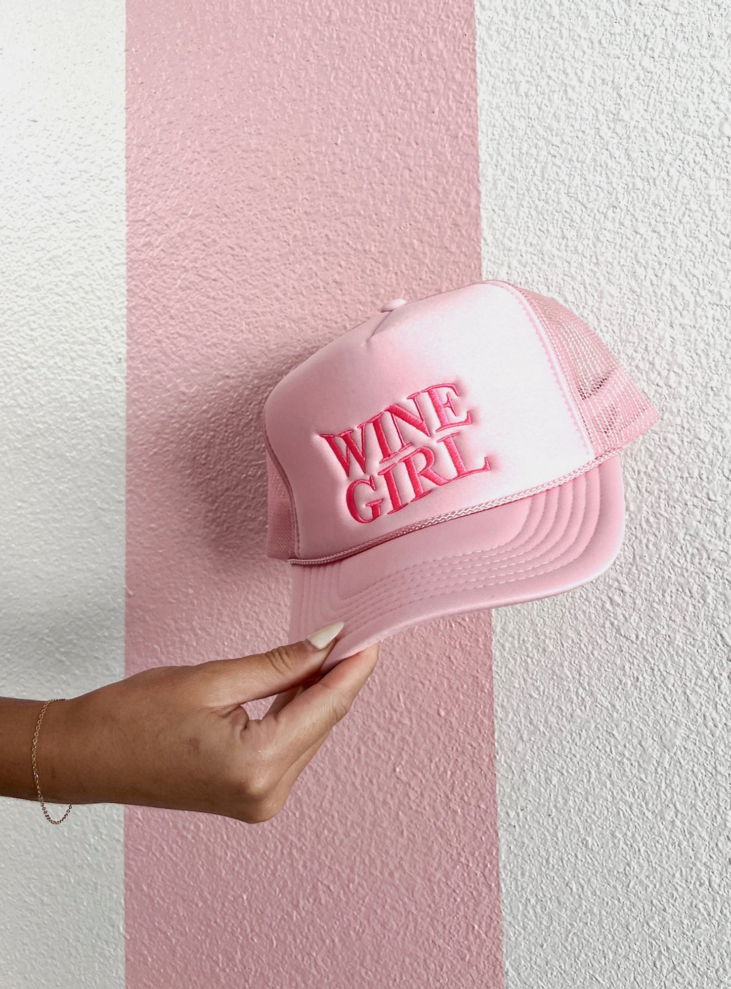 Wine Girl Trucker Hat
