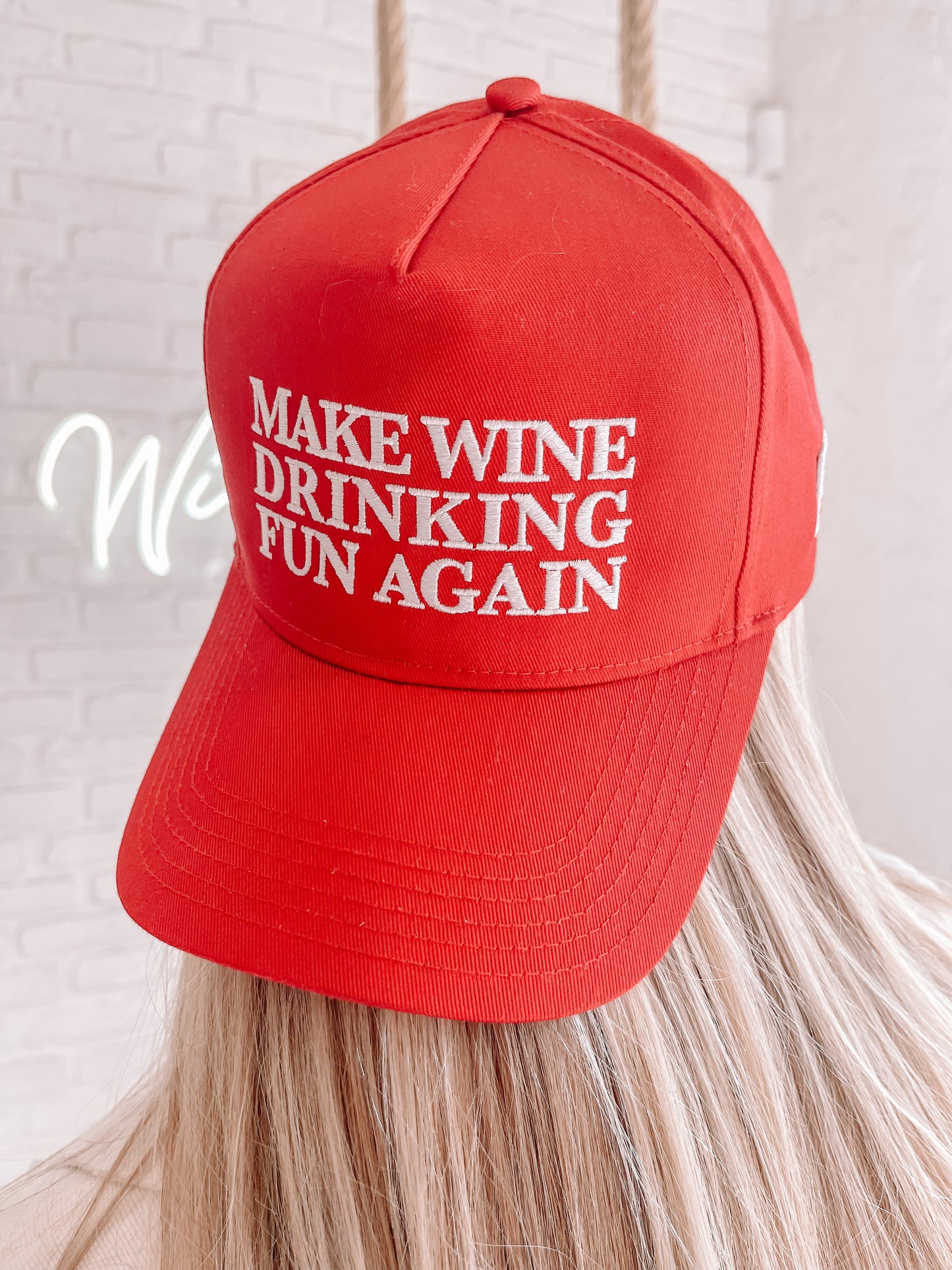 Make Wine Drinking Fun Hat